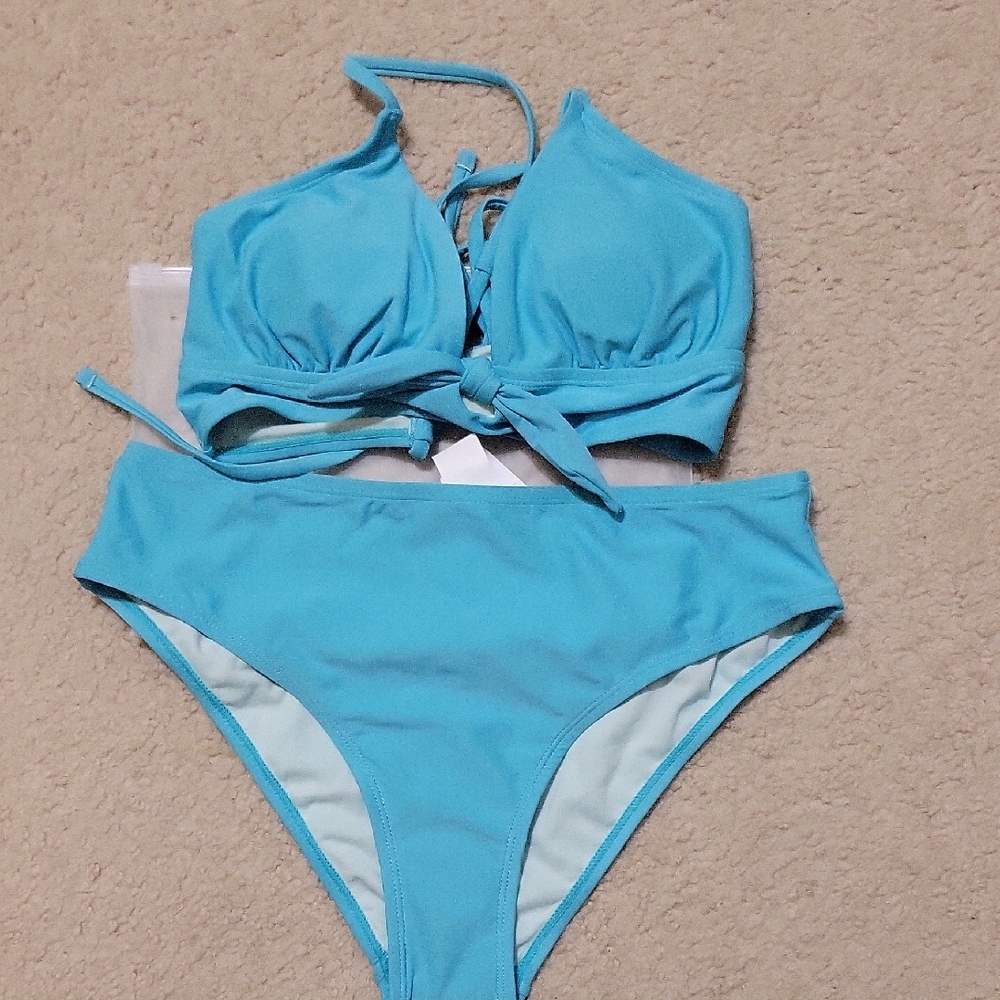 Blue Bikini Set